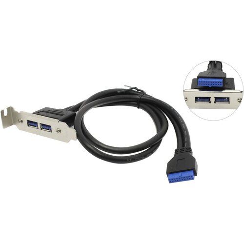 Планка Espada (EBRT-2USB3LOW) 2 Port  USB 3.0,  Low Profile