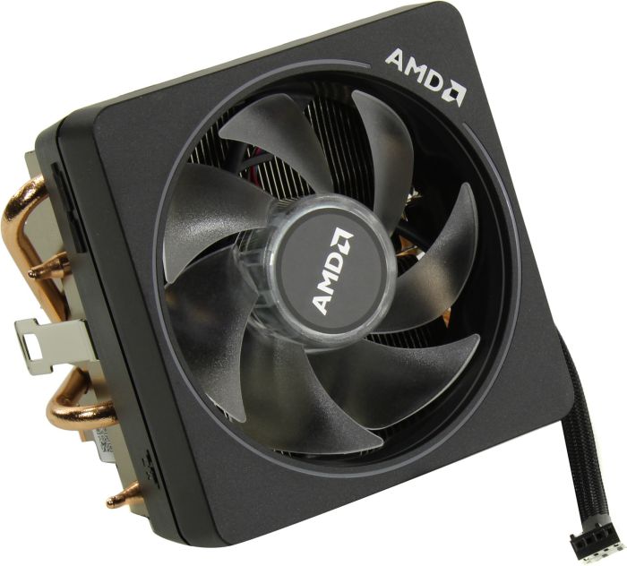 Вентилятор AMD Wraith Spire (712-000075) Cooler (4пин, AM4, Cu+Al+тепловые трубки)